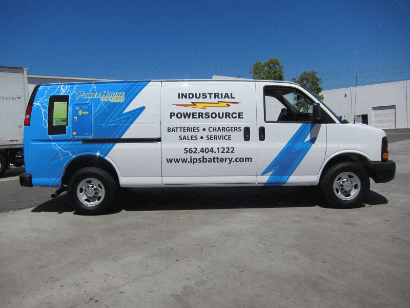 Picture of Partial Wrap on Cargo Van