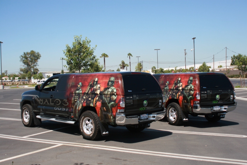 Custom Vehicle Wraps for Xbox 360 Campaign | Los Angeles CA