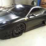 Matte black Ferrari F450