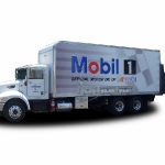 Mobil Box Truck Wrap