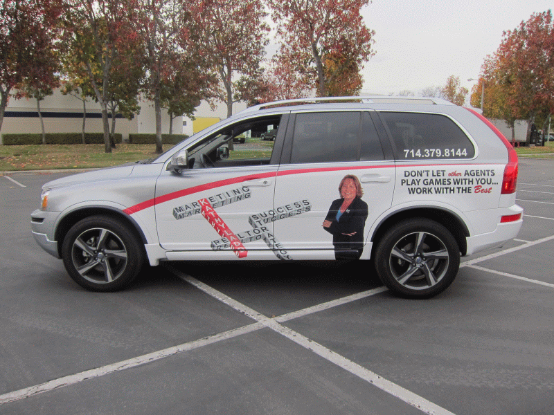 Volvo Is Great Real Estate for a Vehicle Wrap | Long Beach, CA