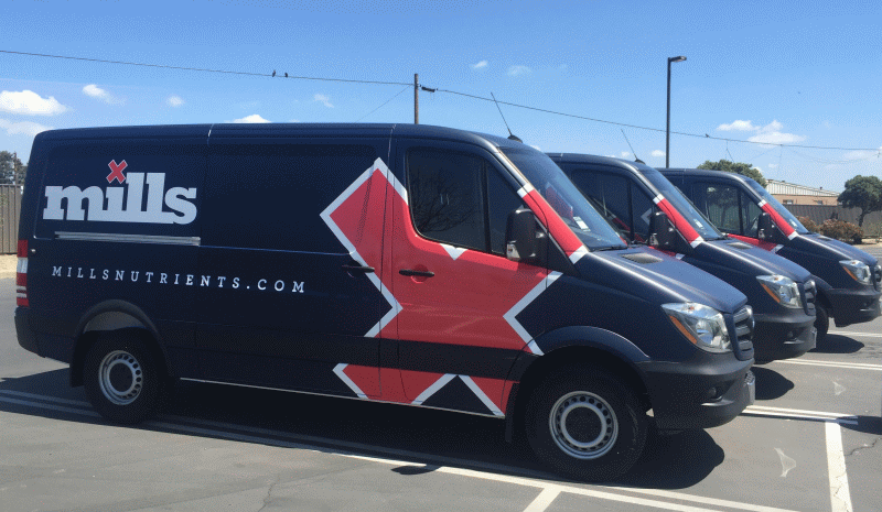 Sprinter Van Fleet Graphic Matte Wraps