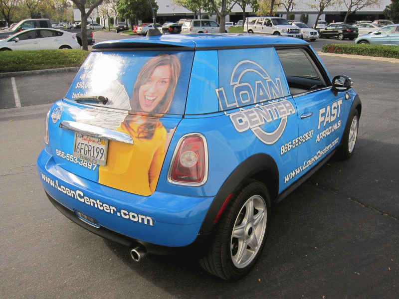 Mini Cooper Full Graphic Wrap, Los Angeles, CA