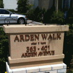 Arden Walk Monument Sign