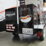 Picture of Hot Dog Cart Graphic Wrap