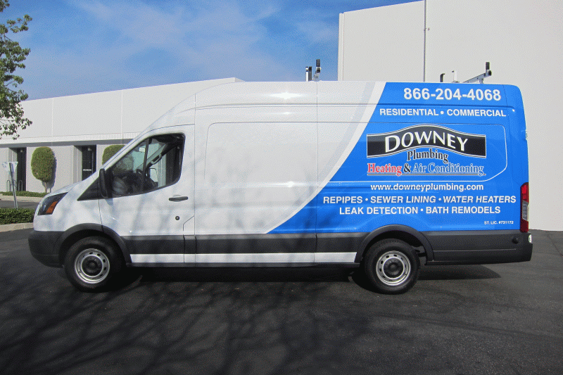 Picture of Graphic Wrap on Cargo Van