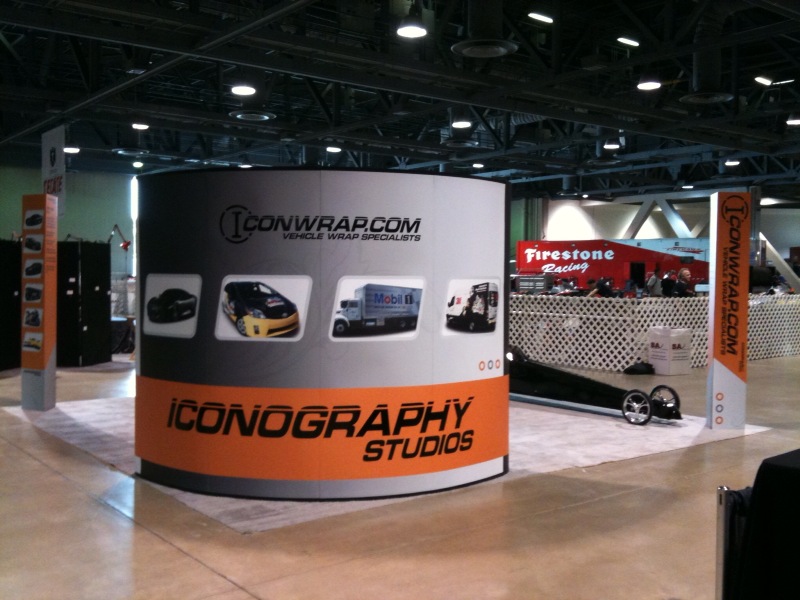 IconWrap Booth at Grand Prix