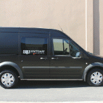 matte-black-transit-connect by Iconography