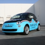 Fiat 500 Vehicle Wrap