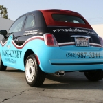 Fiat 500 Vehicle Wrap