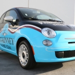 Fiat 500 Vehicle Wrap