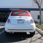 Fiat 500 Vehicle Wrap - Before