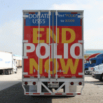Rotary Polio Plus 53\' Trailer Wrap