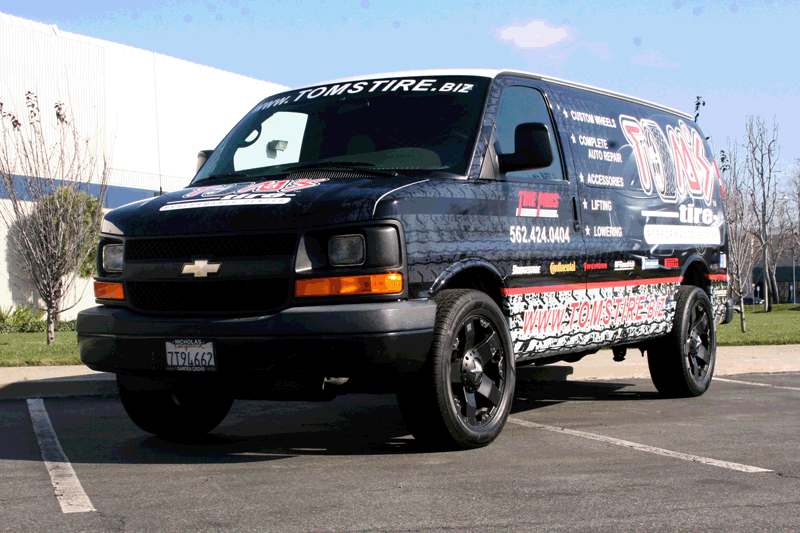 custom work vans