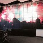 Graphic Wall Wrap MTV Conference Room