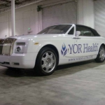 Yor Health Fleet Graphics - Rolls Royce