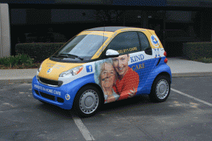 smart car wrap design