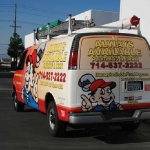 Full Wrap Plumbing Van