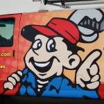 Full Wrap Plumbing Van