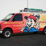 Full Wrap Plumbing Van