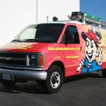 Full Wrap Plumbing Van