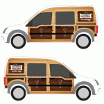 Ford Transit Connect Vehicle Wrap Design