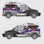 Ford Transit Vehicle Wrap Design