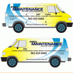 Van Custom Vehicle Wrap Design by Iconography