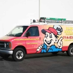 Plumbing fleet wrap