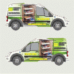 Ford Transit Vehicle Wrap Design