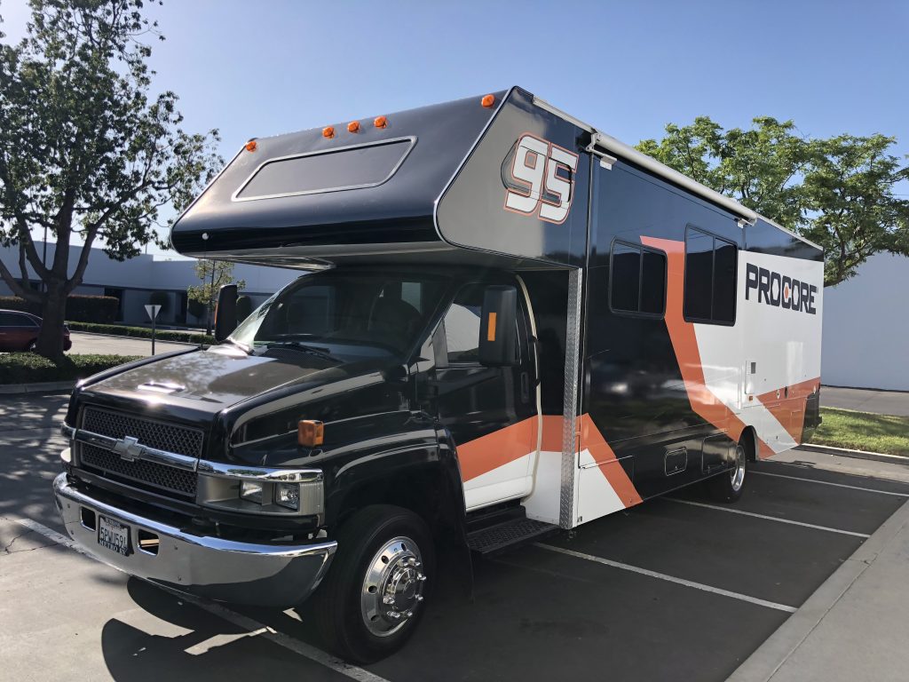 Custom RV Graphic Wrap