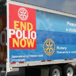 Rotary Polio Plus 53\' Trailer Wrap