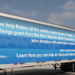 Rotary Polio Plus 53\' Trailer Wrap