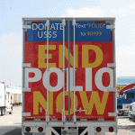 Rotary Polio Plus 53\' Trailer Wrap