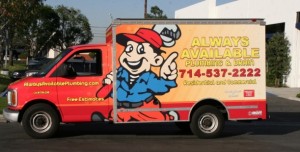 CUSTOM PLUMBING GRAPHICS COMPANY FLEET