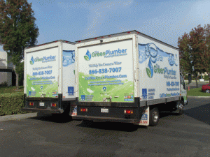 Plumbing Box Truck Wrap