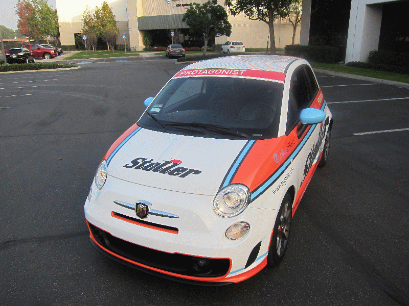 Fiat 500 Full Graphic Wrap
