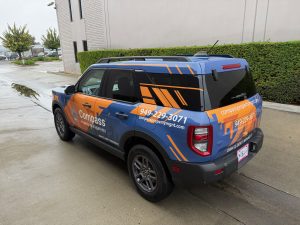 Ford Bronco Vehicle Wrap