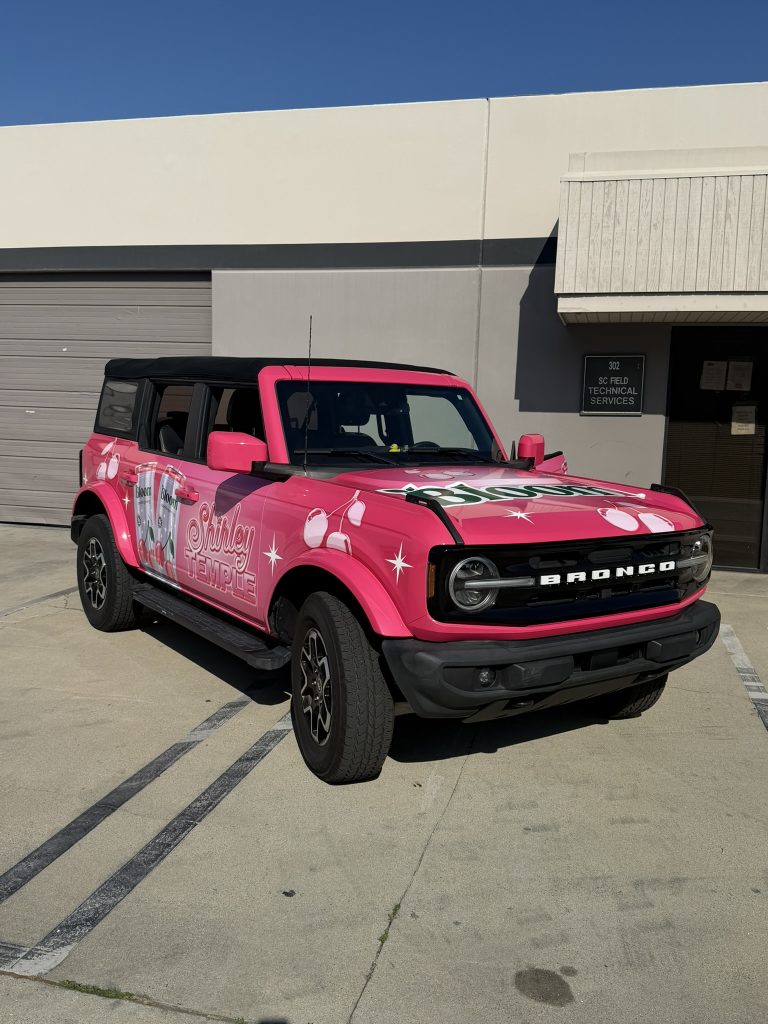 Ford Bronco Car Wrap