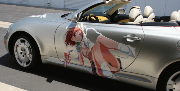 Featured image of post Anime Car Door Decal - The perv is placed on my car.